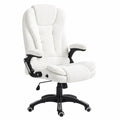 Bureau, pivotant, réglable, en tissu, coloris blanc, pour l’espace de travail