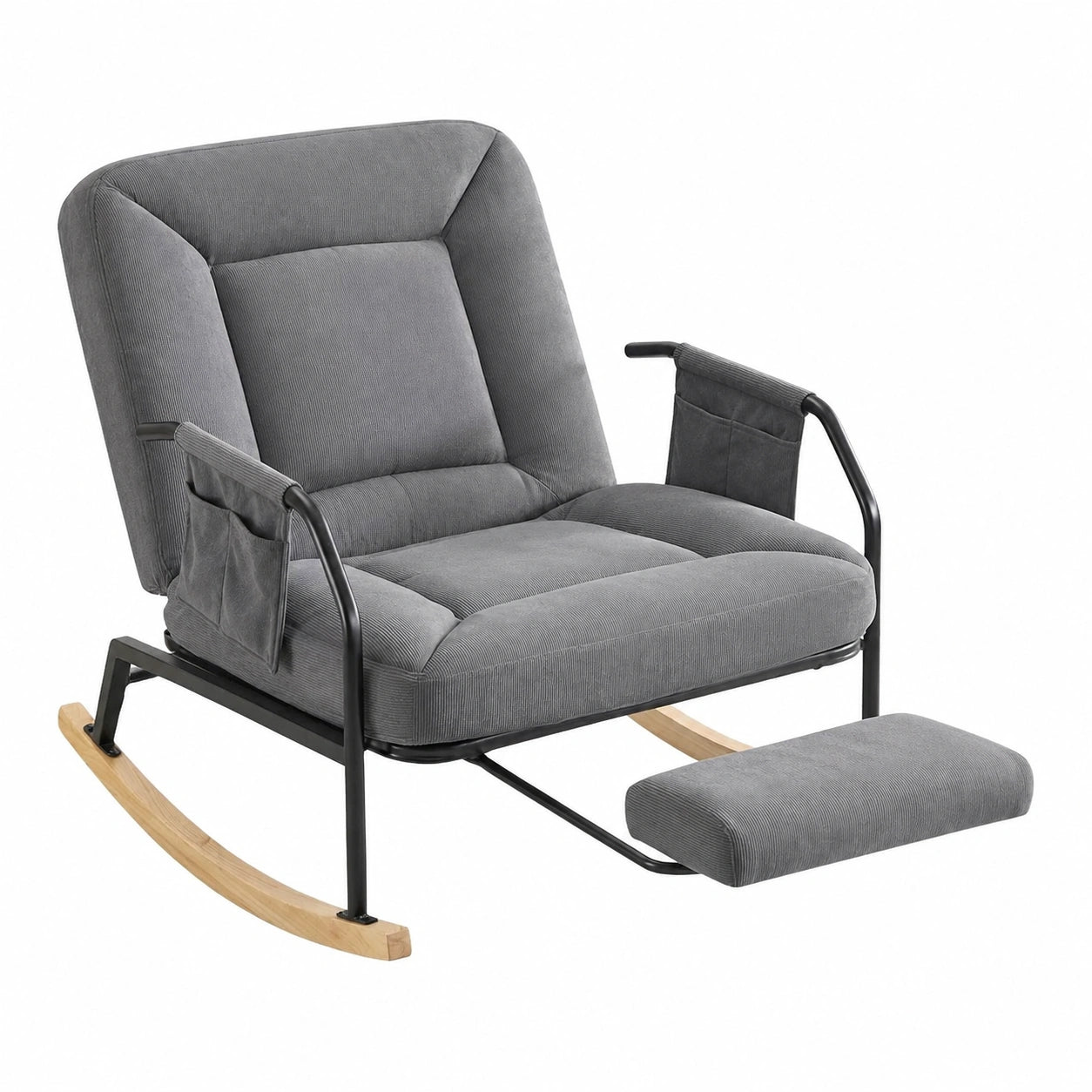 Fauteuil relax, coloris gris, pour le salon